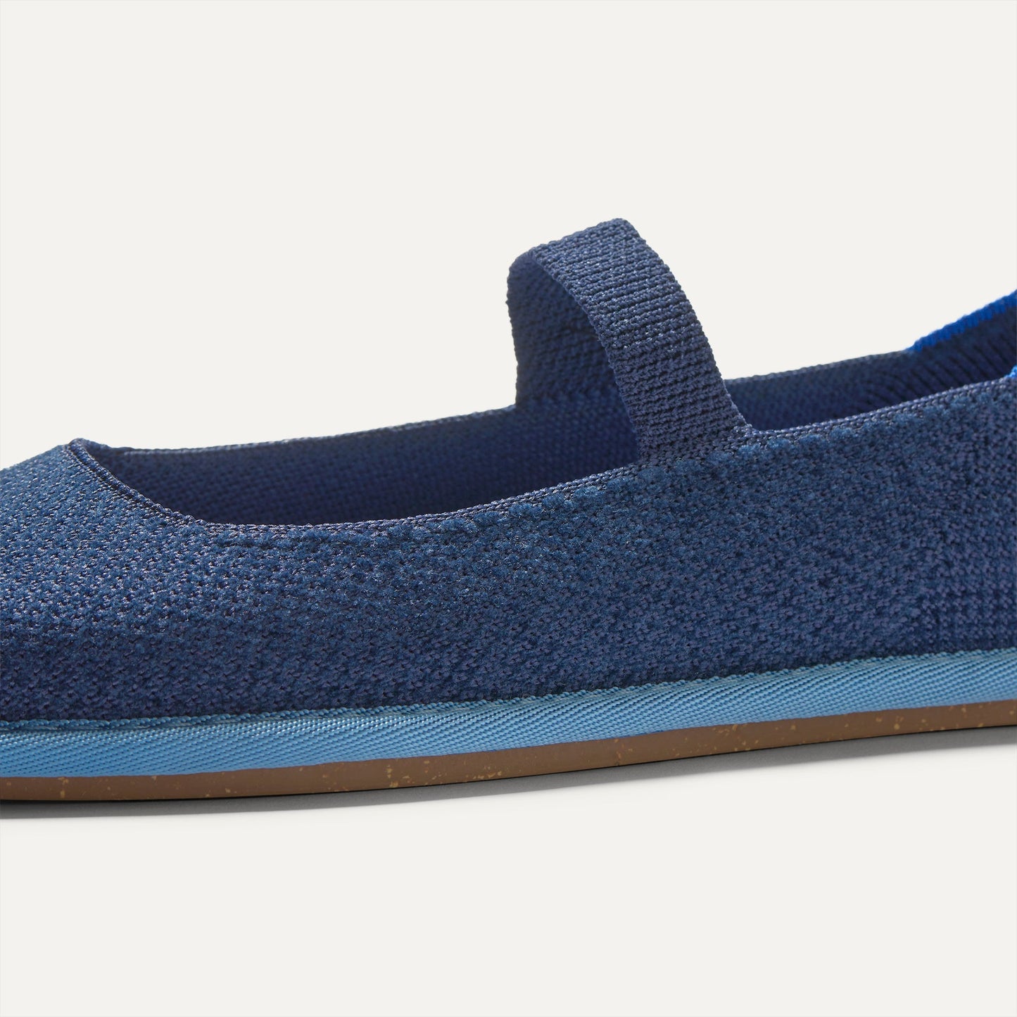 Rothy's Women's Cruiser Mary Jane in ReVelvet™ Navy