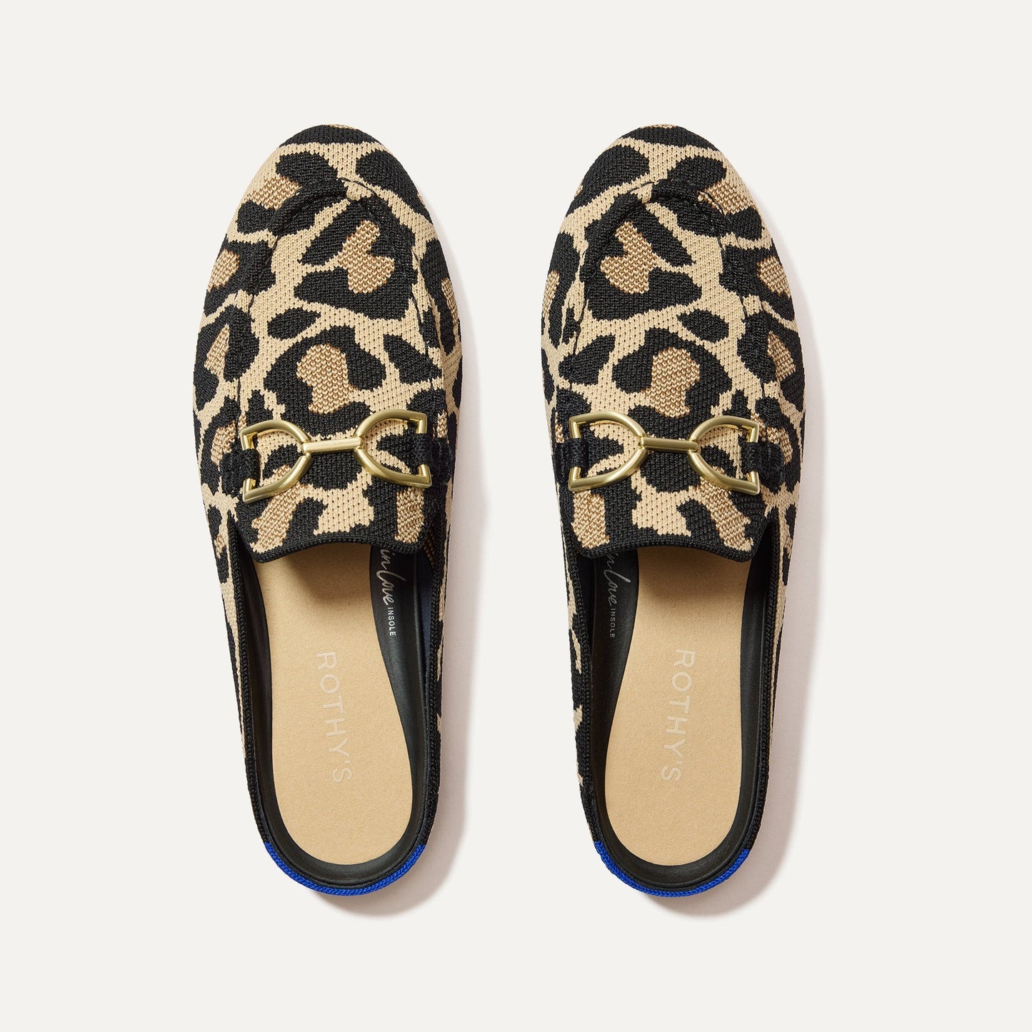 Rothy's The Double Bit Loafer Mule in Desert Cat