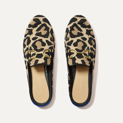 Rothy's The Double Bit Loafer Mule in Desert Cat