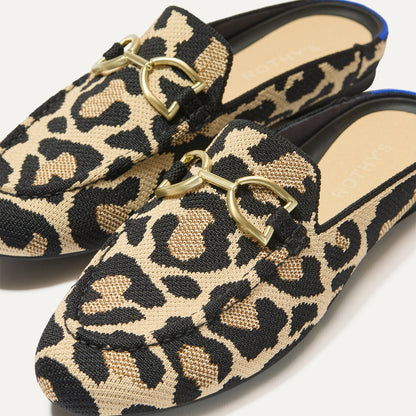 Rothy's The Double Bit Loafer Mule in Desert Cat