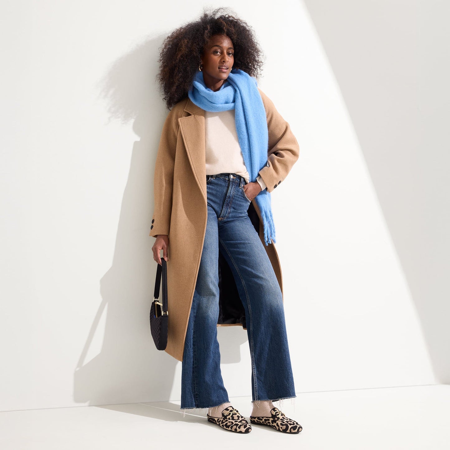 Rothy's The Double Bit Loafer Mule in Desert Cat