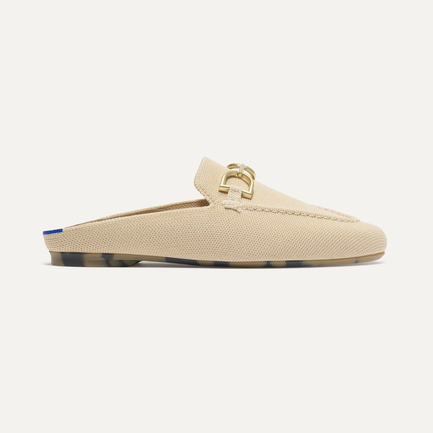 Rothy's The Double Bit Loafer Mule in Sandstone