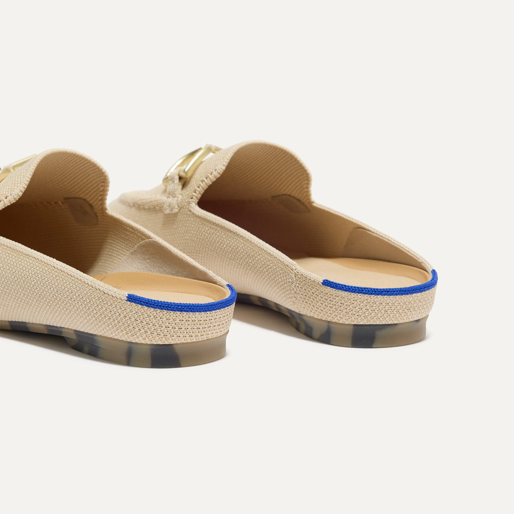 Rothy's The Double Bit Loafer Mule in Sandstone