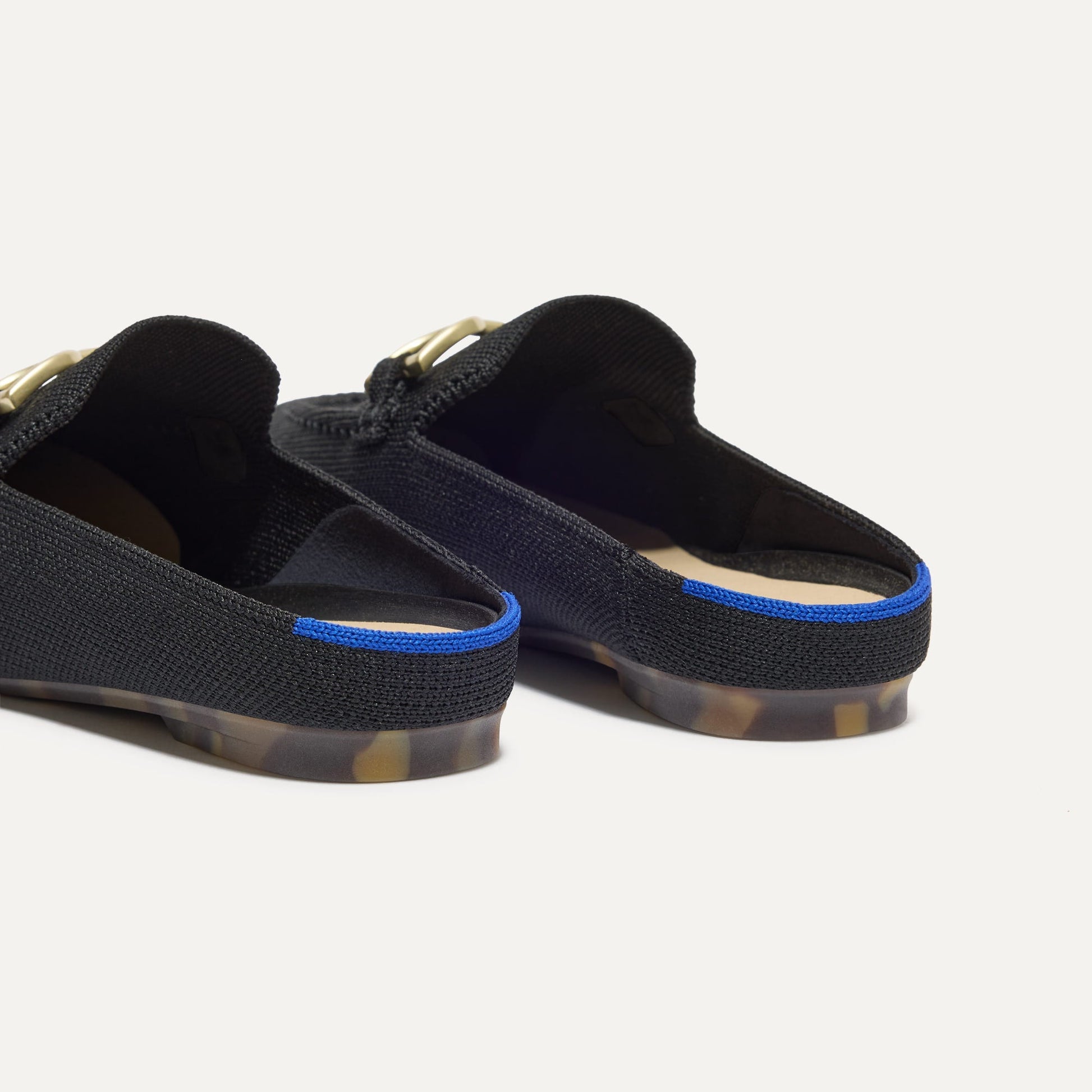 Rothy's The Double Bit Loafer Mule in Black