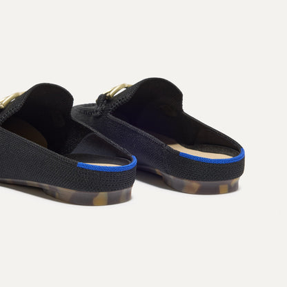 Rothy's The Double Bit Loafer Mule in Black