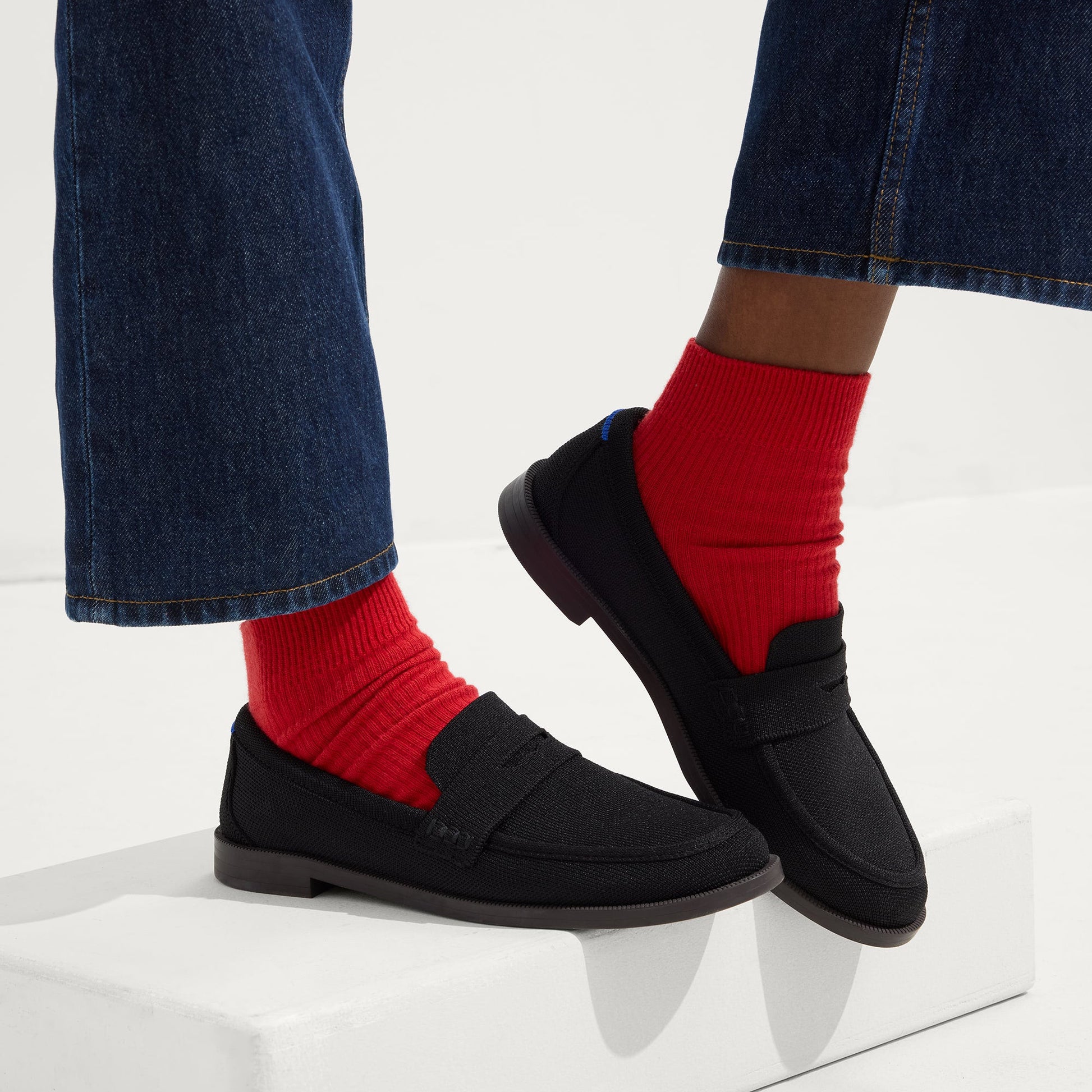 Rothy's The Penny Loafer in Black for Women