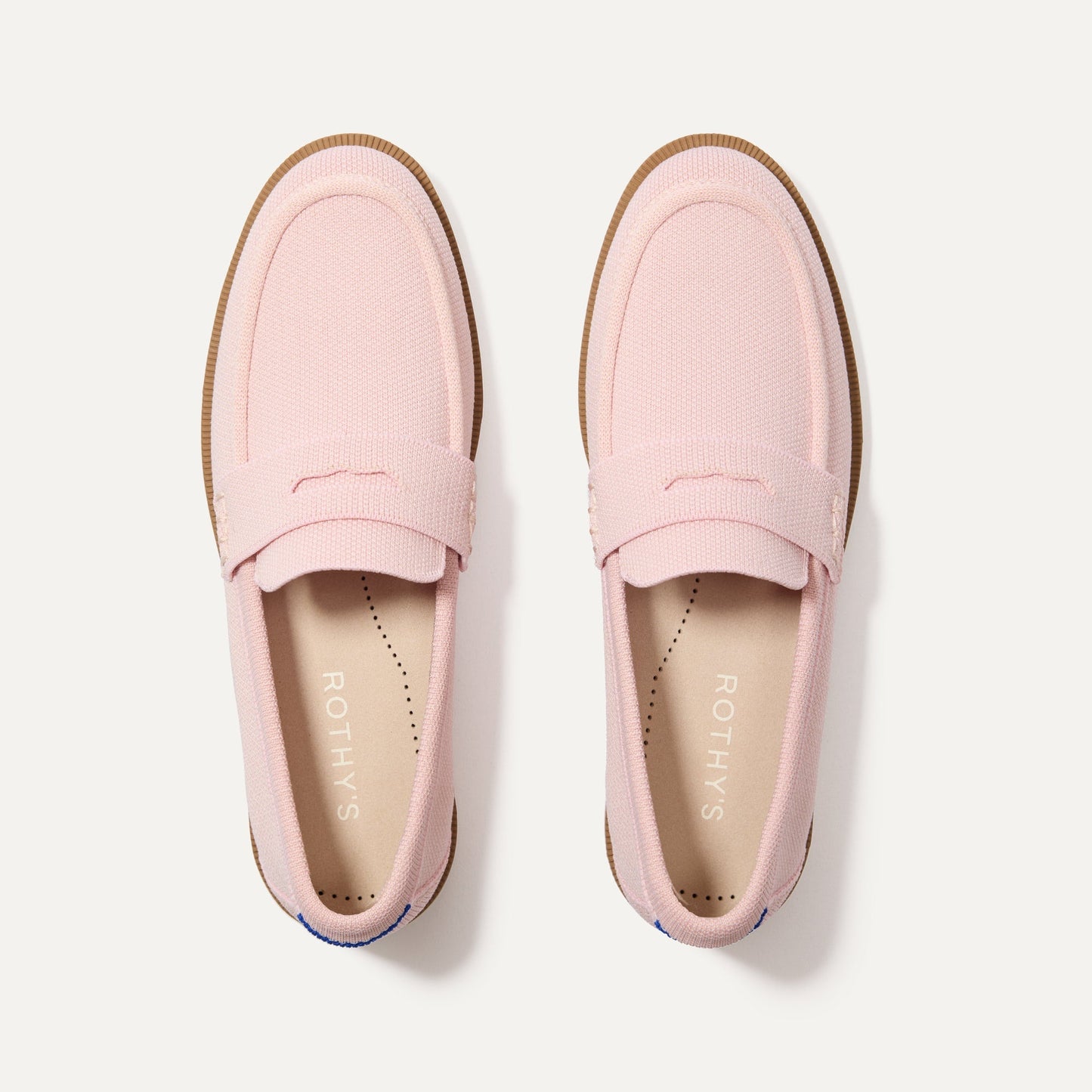Rothy's The Penny Loafer in Light Pink for Women