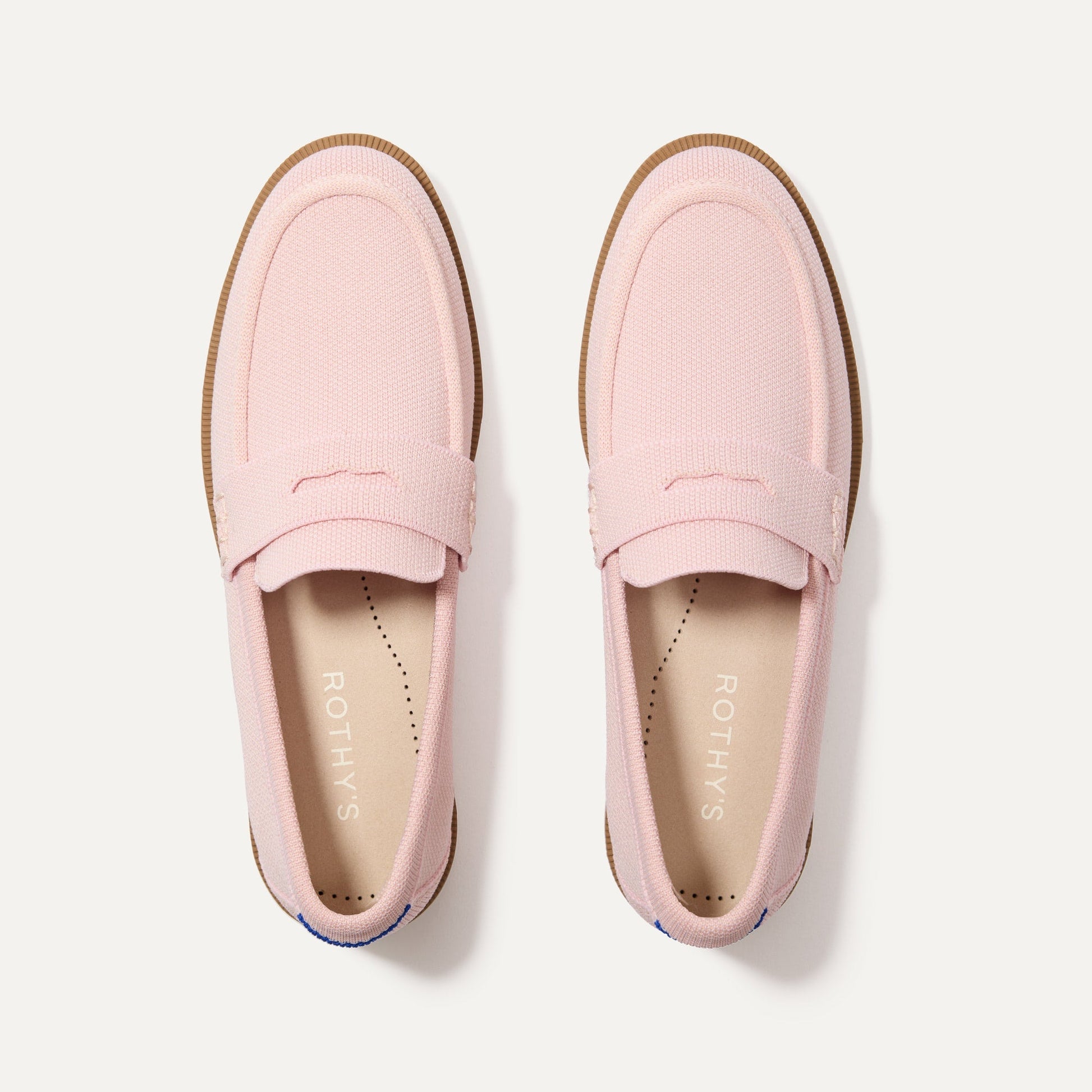 Rothy's The Penny Loafer in Light Pink for Women