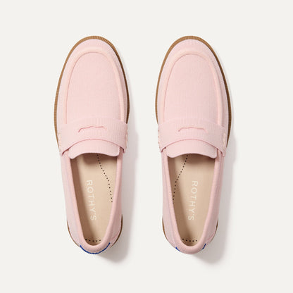 Rothy's The Penny Loafer in Light Pink for Women