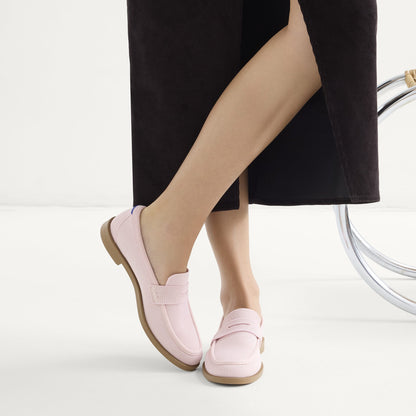 Rothy's The Penny Loafer in Light Pink for Women