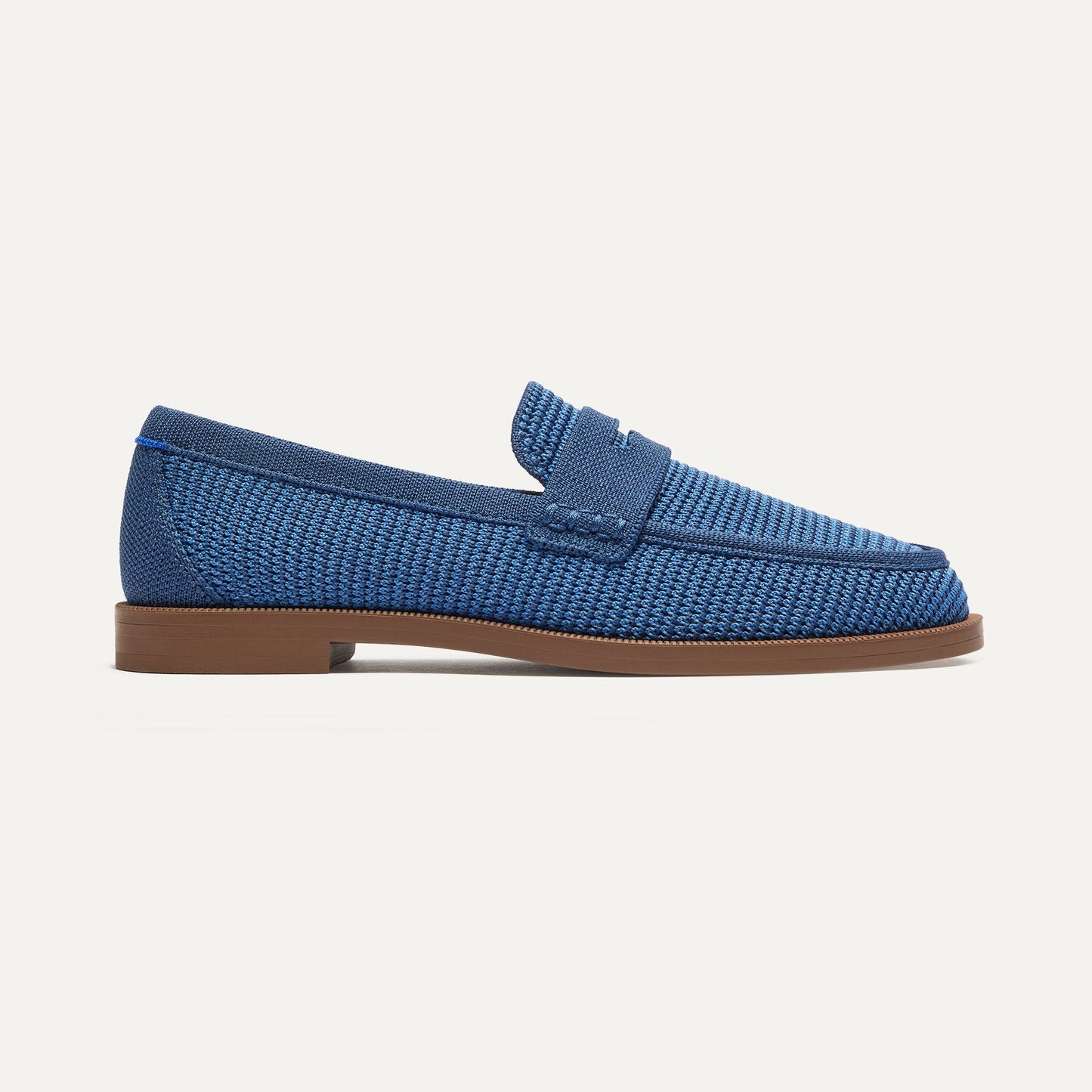 Rothy's The Penny Loafer in Blue Raffia-Knit for Women