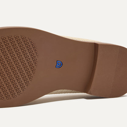 Rothy's The Penny Loafer in Conch Raffia-Knit for Women