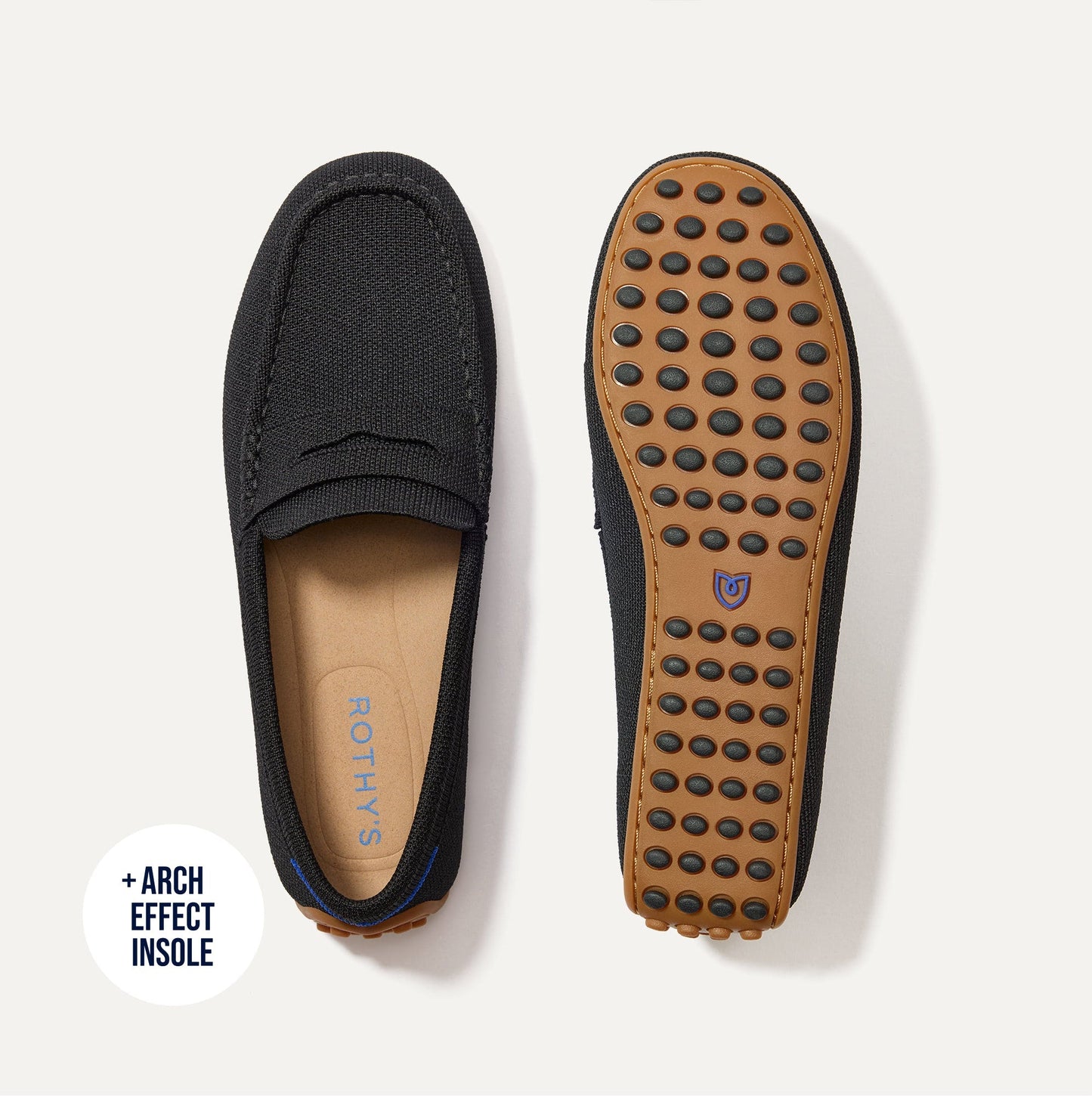 Rothy's The Daily Driver in Black for Women
