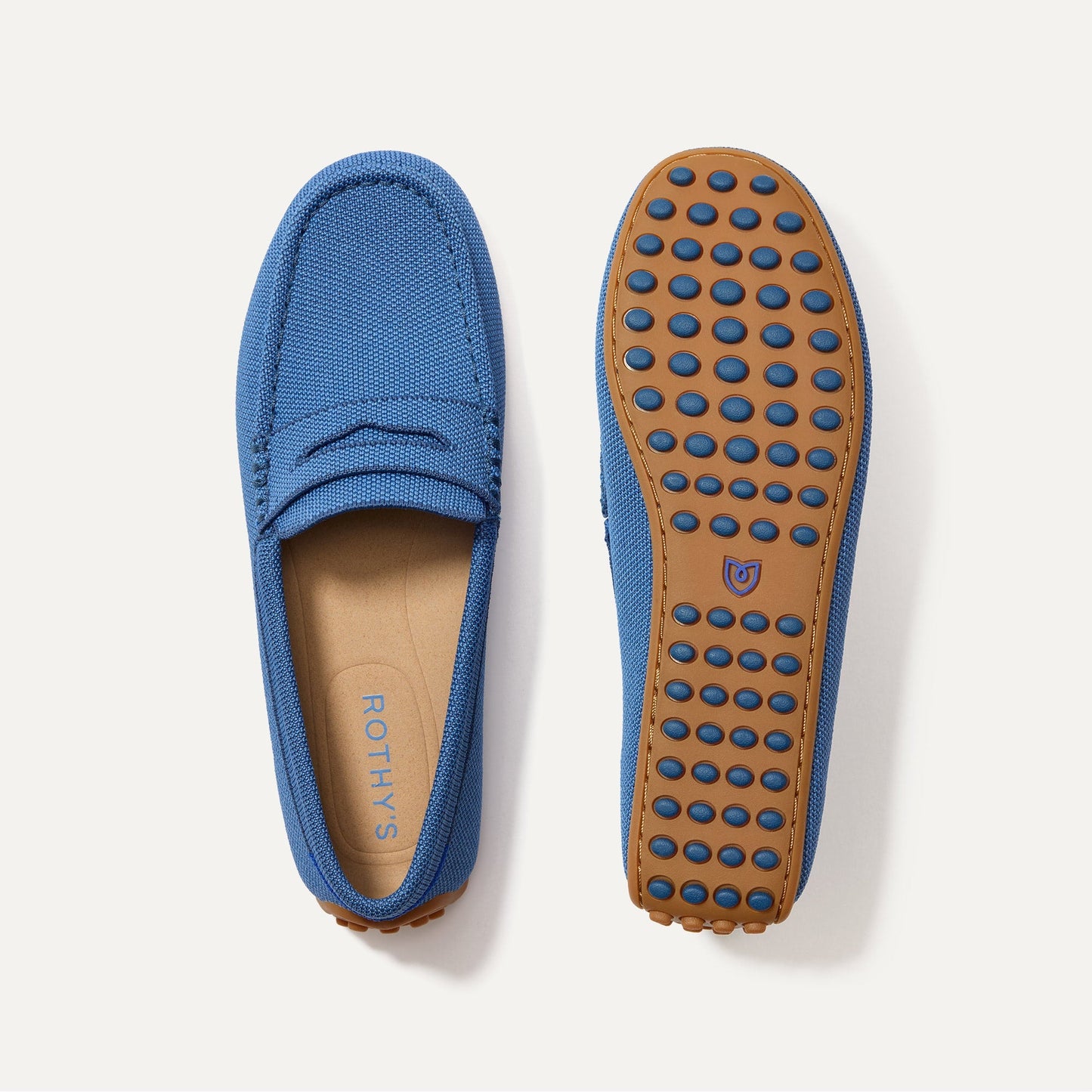 Rothy's The Daily Driver in Blue Sea for Women