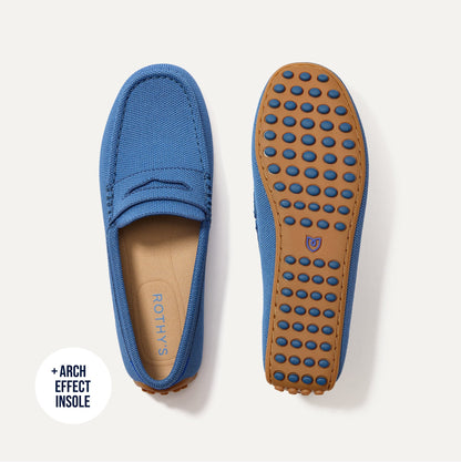Rothy's The Daily Driver in Blue Sea for Women