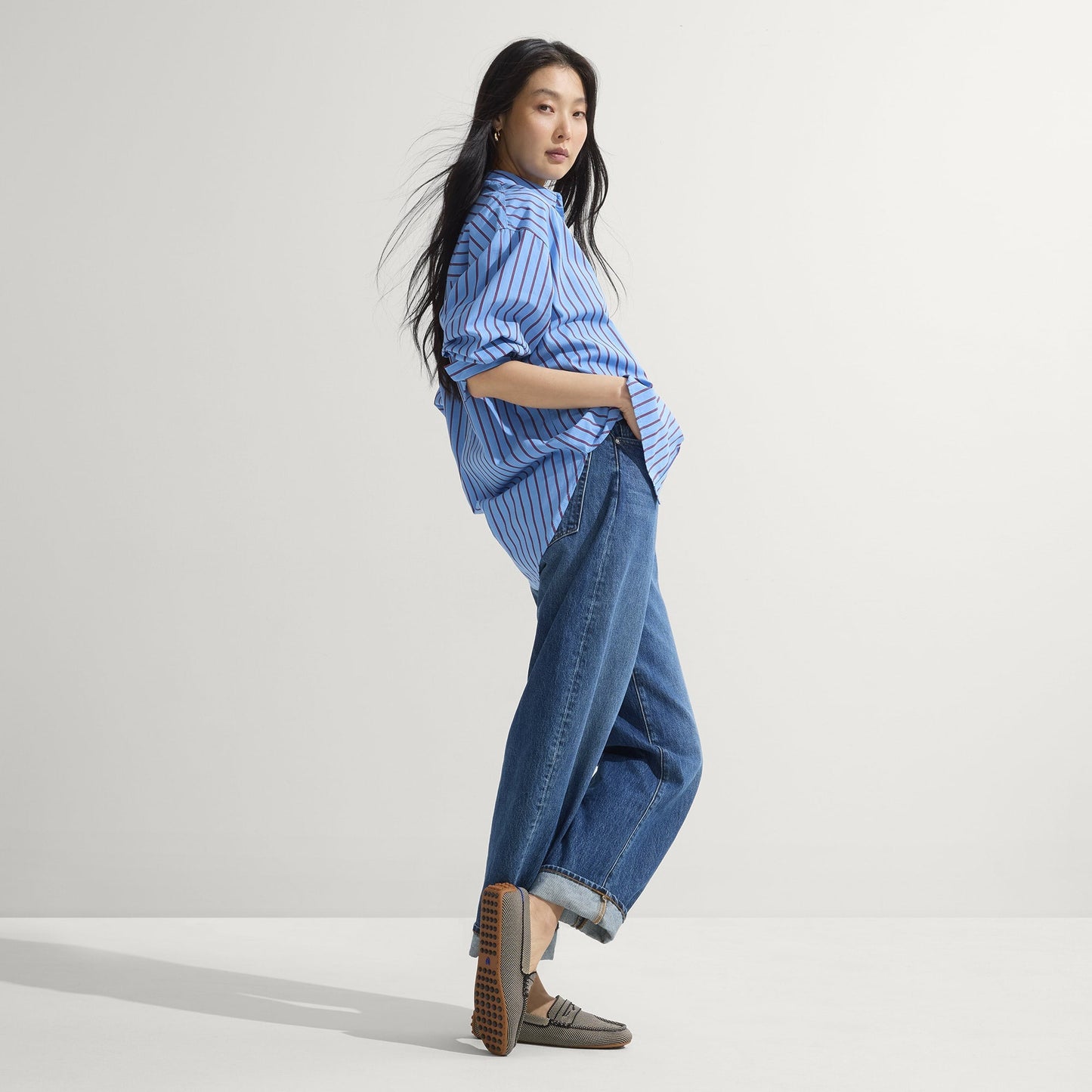 Rothy's The Daily Driver in Classic Micro Check for Women