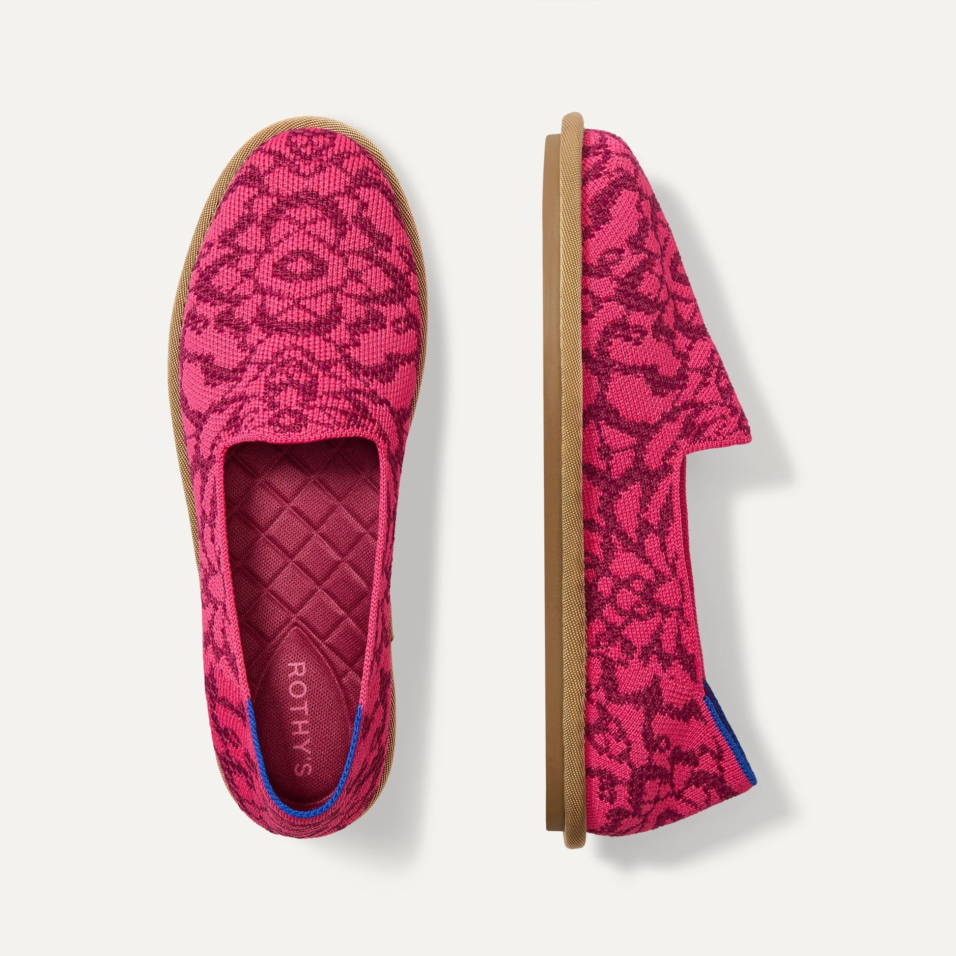 Rothy's Women's Cruiser Loafer in Fuchsia Bloom