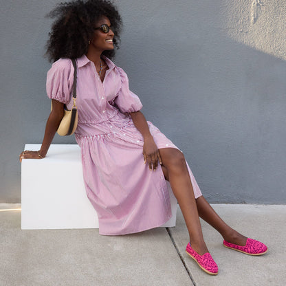 Rothy's Women's Cruiser Loafer in Fuchsia Bloom