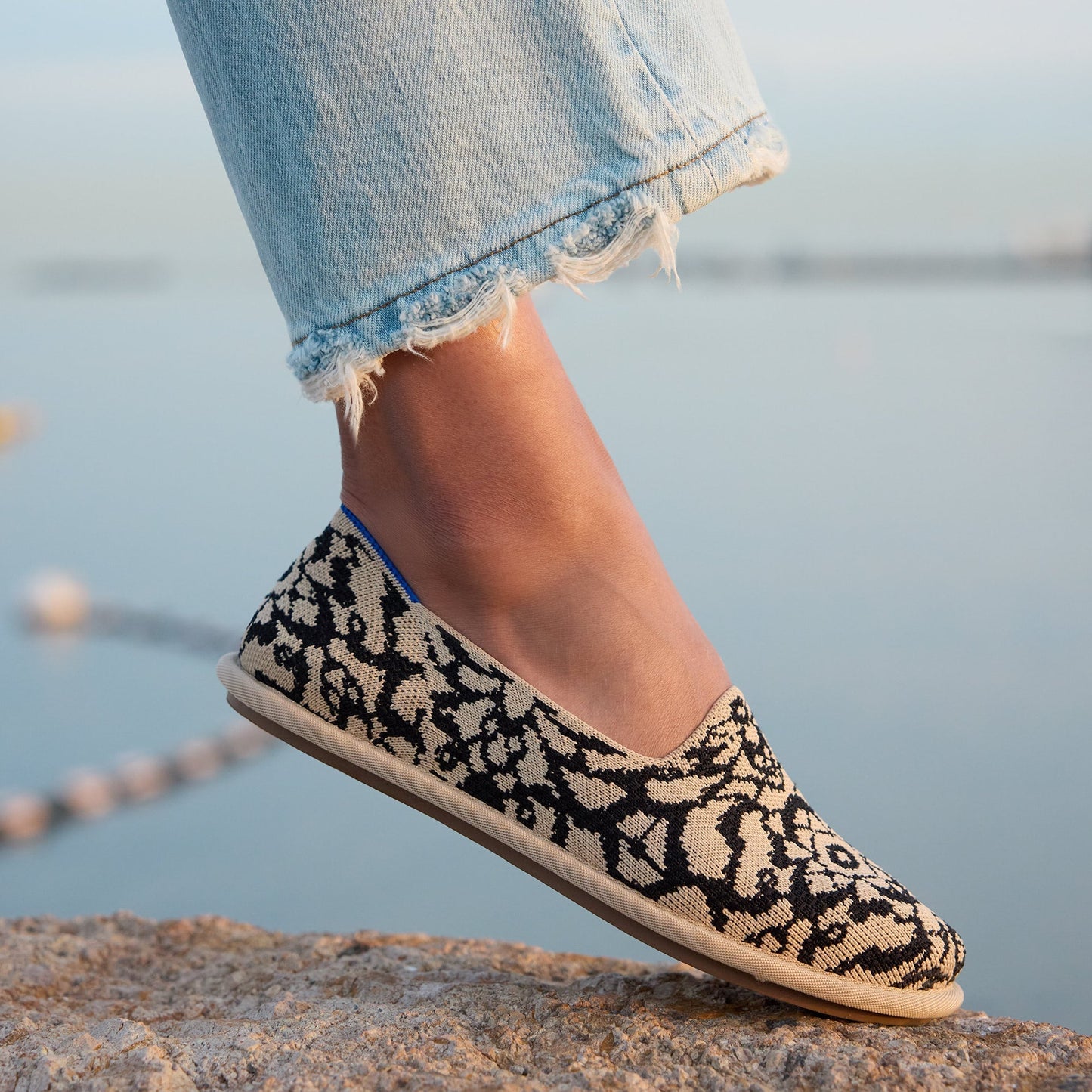 Rothy's Women's Cruiser Loafer in Espresso Bloom