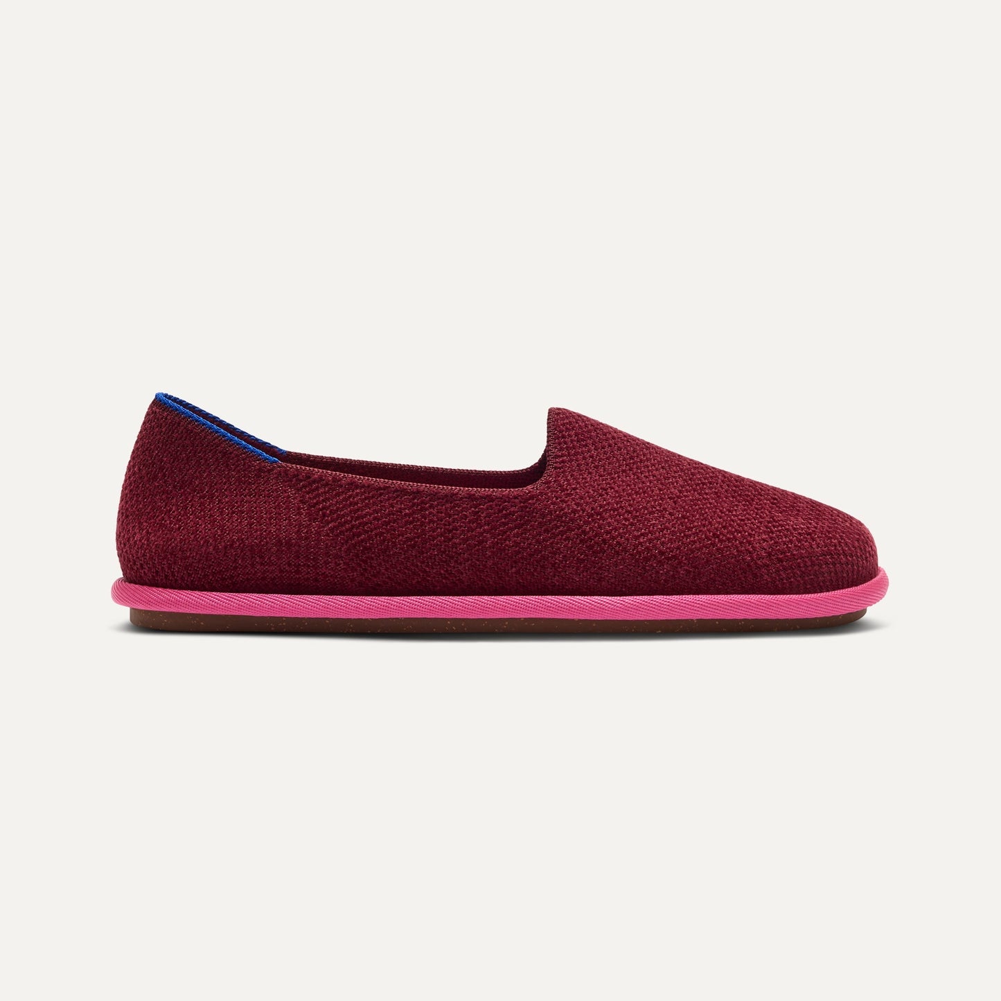 Rothy's Women's Cruiser Loafer in ReVelvet™ Cabernet