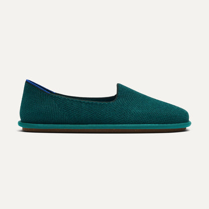 Rothy's Women's Cruiser Loafer in ReVelvet™ Everglade