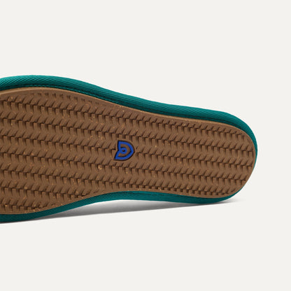 Rothy's Women's Cruiser Loafer in ReVelvet™ Everglade
