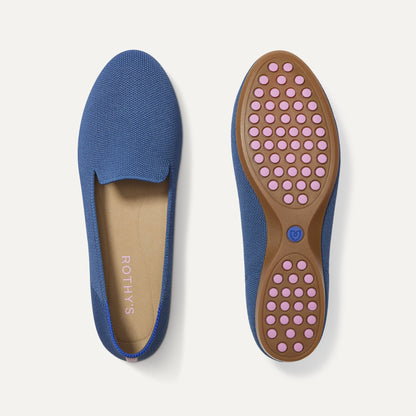 Rothy's Women's Daily Loafer in Blue Trench