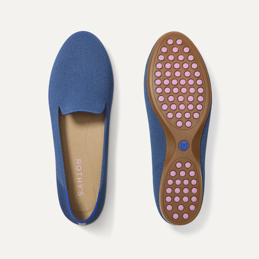 Rothy's Women's Daily Loafer in Blue Trench
