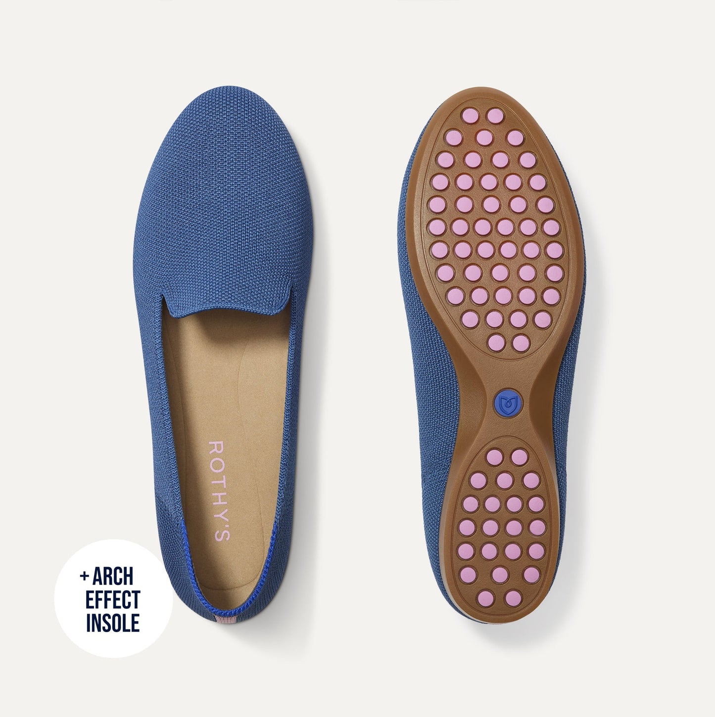 Rothy's Women's Daily Loafer in Blue Trench