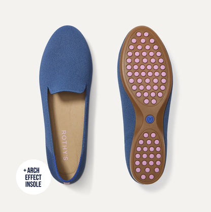 Rothy's Women's Daily Loafer in Blue Trench