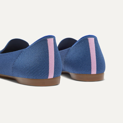 Rothy's Women's Daily Loafer in Blue Trench