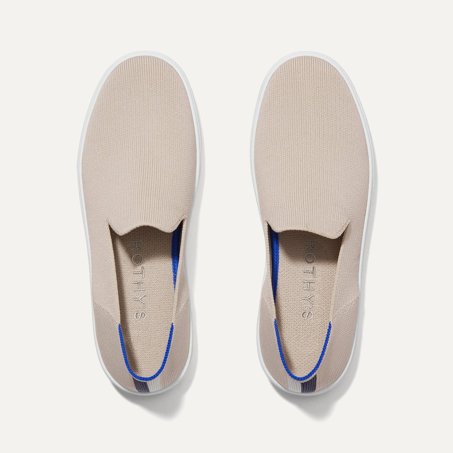 Rothy's The Original Slip On Sneaker in Sand