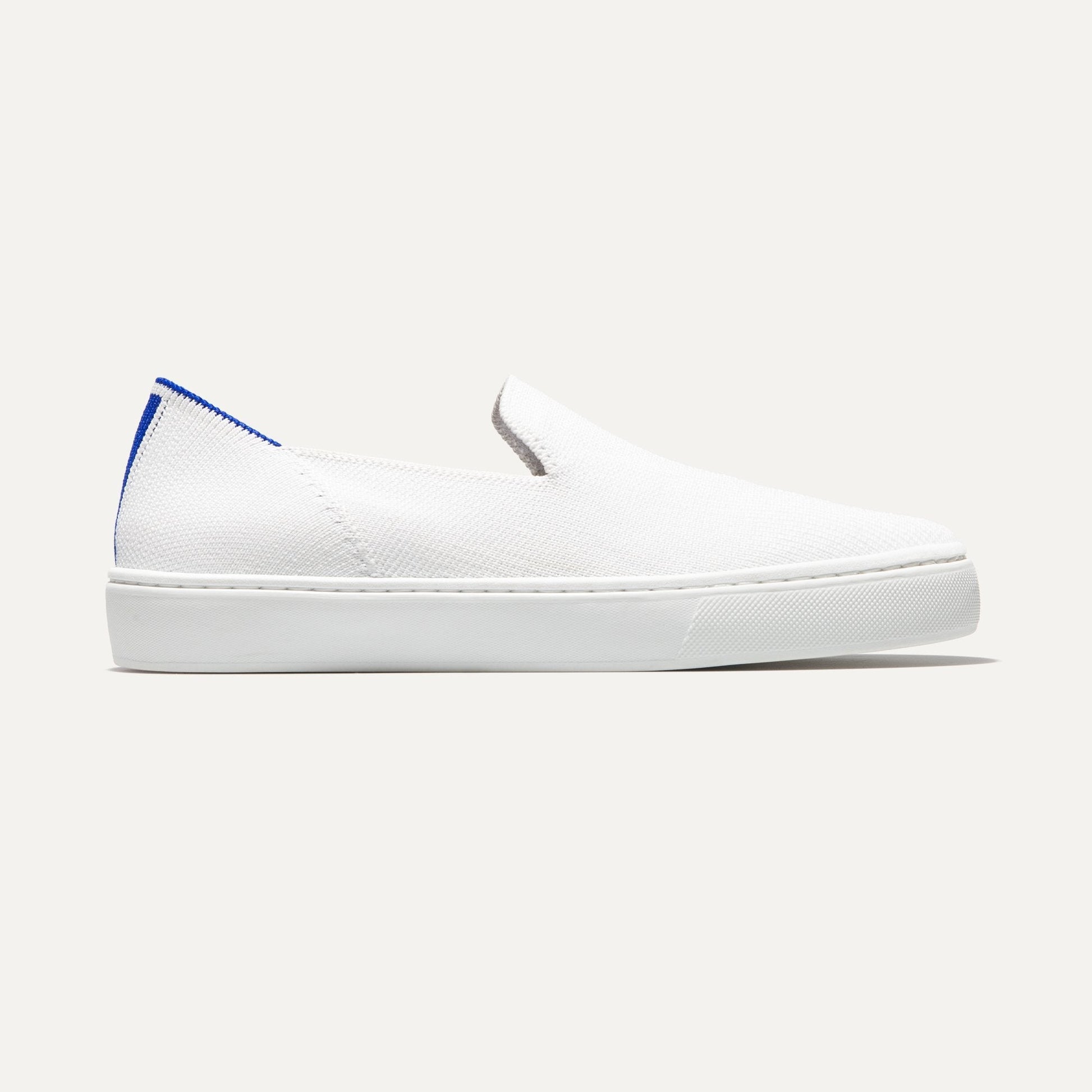 Rothy's The Original Slip On Sneaker in Bright White