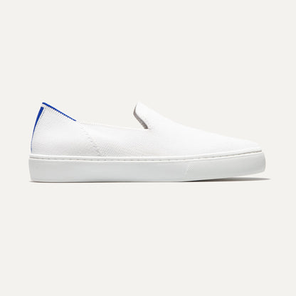 Rothy's The Original Slip On Sneaker in Bright White