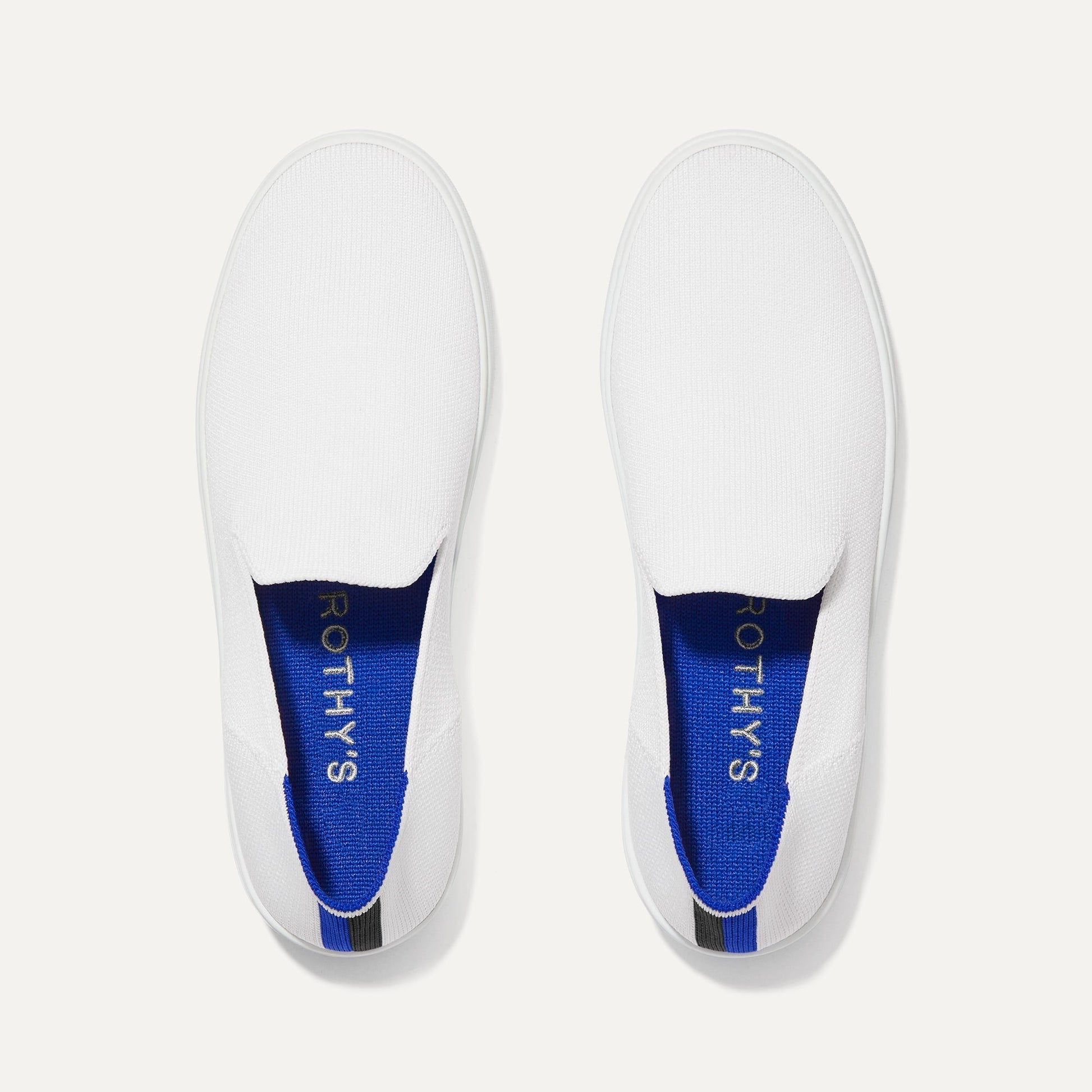 Rothy's The Original Slip On Sneaker in Bright White