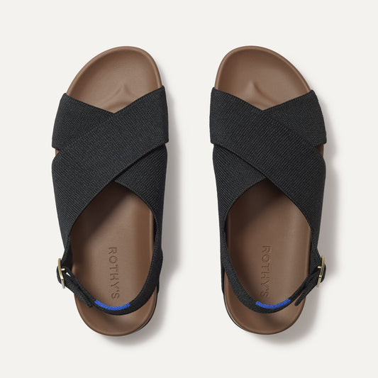 Rothy's Women's Weekend Sandal in Black