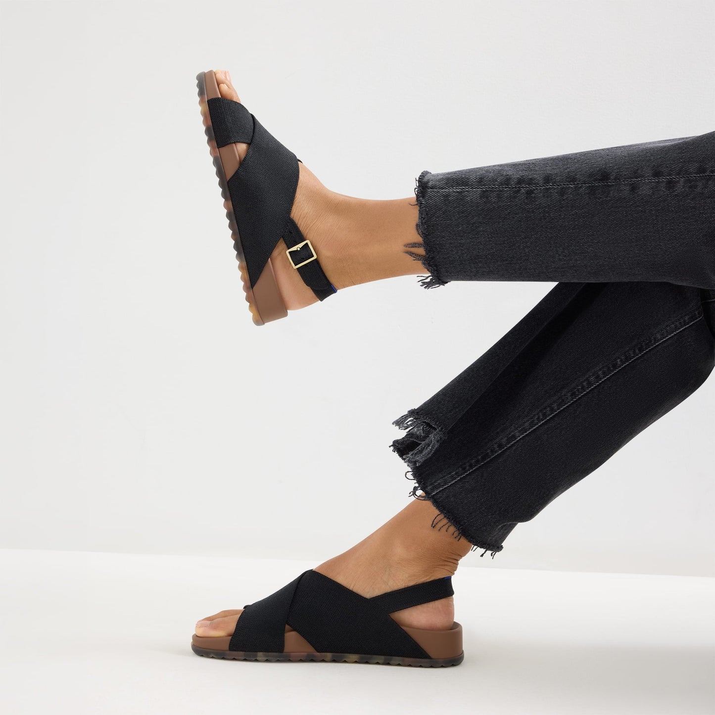 Rothy's Women's Weekend Sandal in Black