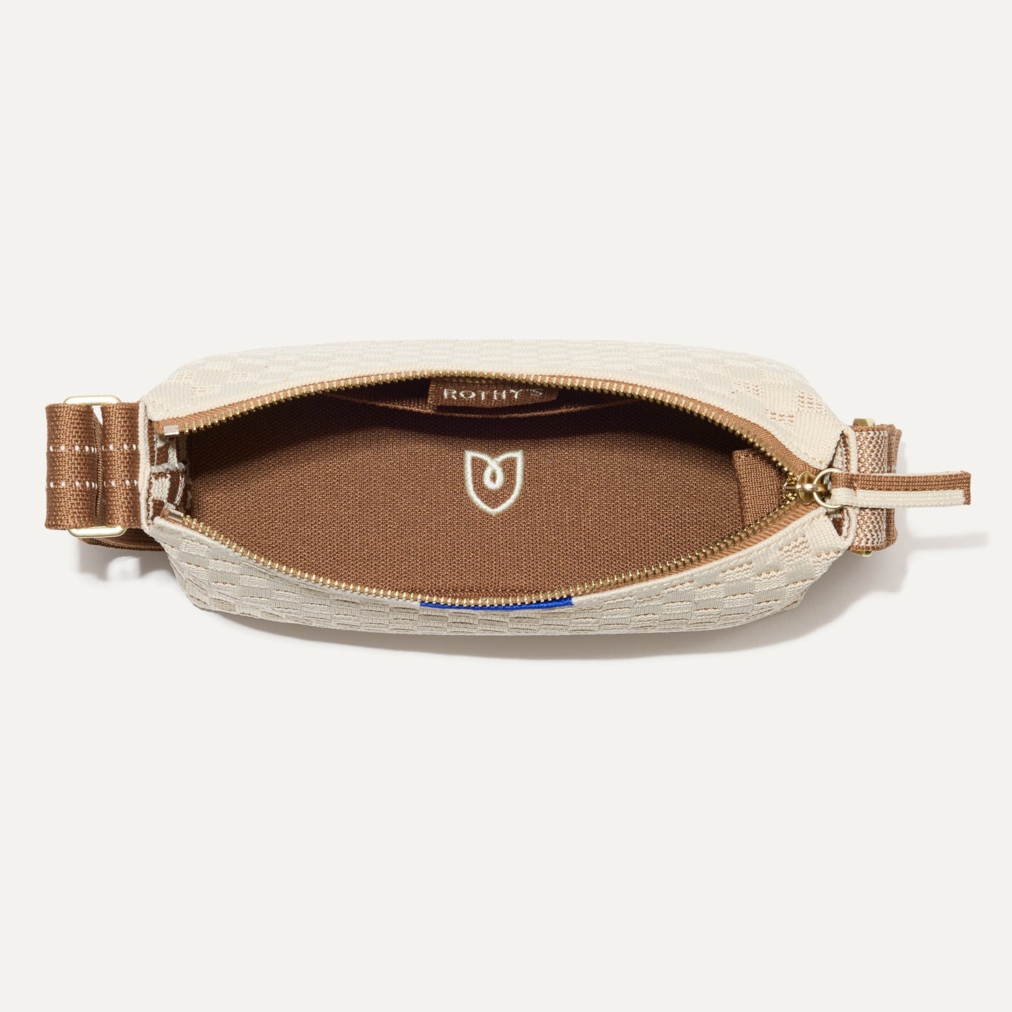 Rothy's The Casual Crossbody in Vanilla Wafer