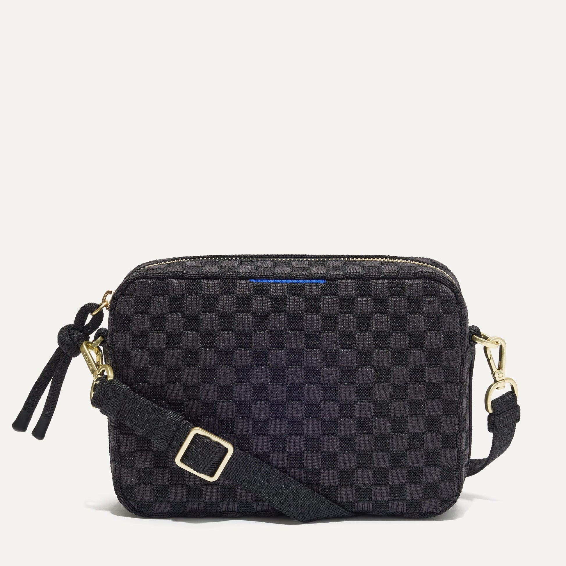 Rothy's The Crossbody Camera Bag in Black Sand