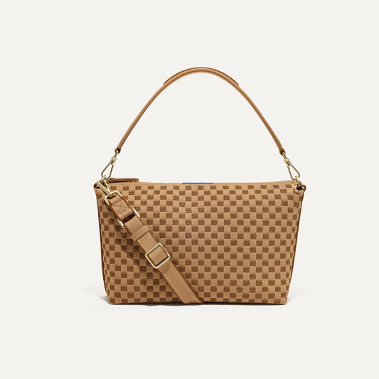 Rothy's The Daily Crossbody in Hazelnut