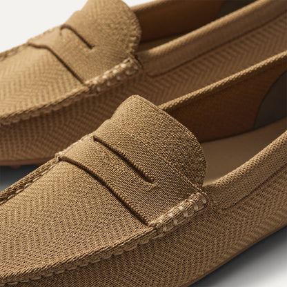 Rothy's The Men's Daily Driver in Oak Herringbone