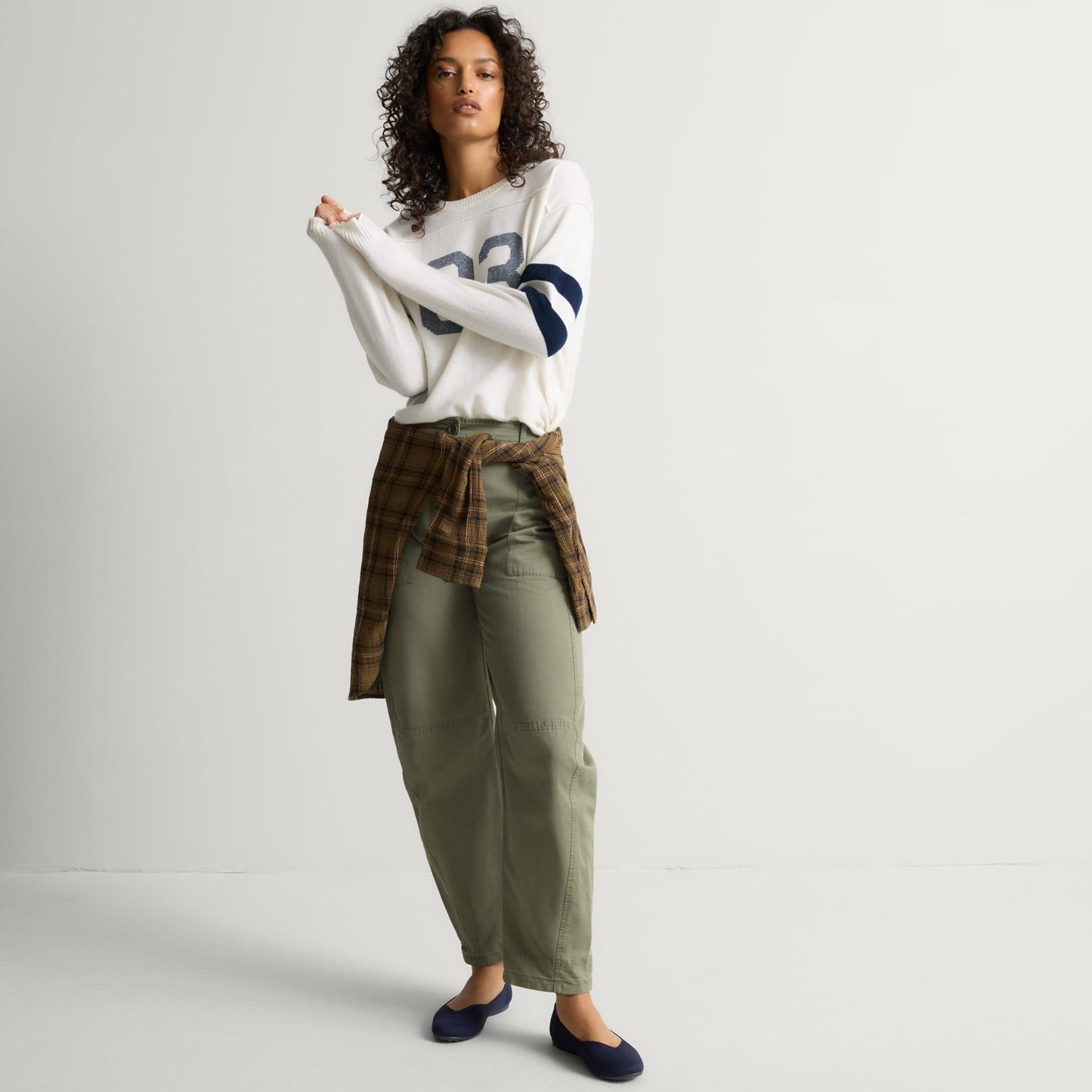 Rothy's The Daily Flat in Navy