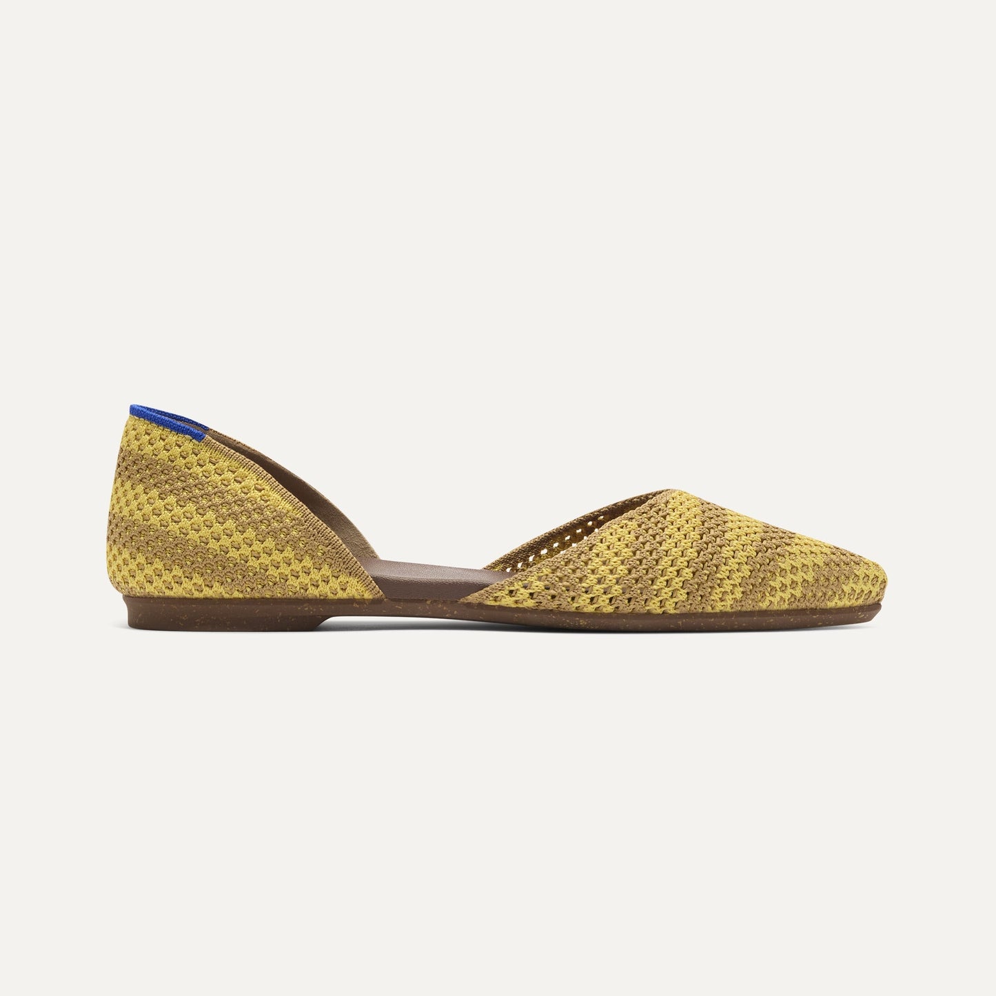 Rothy's The D'Orsay Point in Daffodil Stripe
