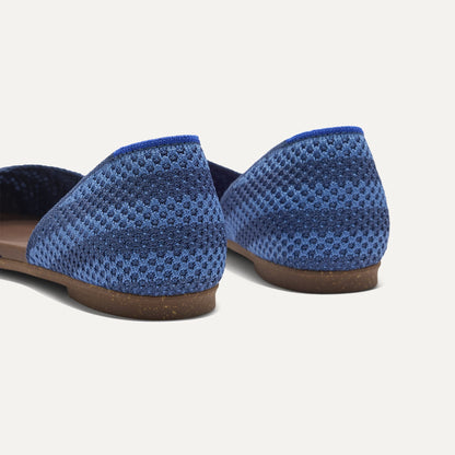 Rothy's The D'Orsay Point in Sea Stripe