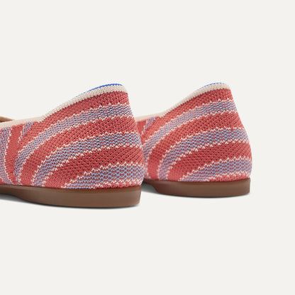 Rothy's The Daily Flat in Sunkiss Stripe