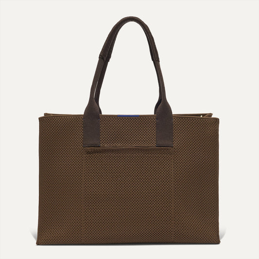 Rothy's The Classic Tote in Cinnamon Open Knit