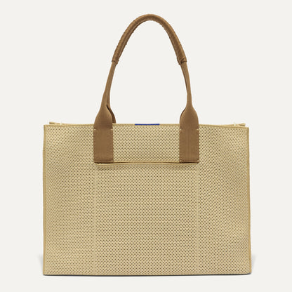 Rothy's The Classic Tote in Macadamia Open-Knit