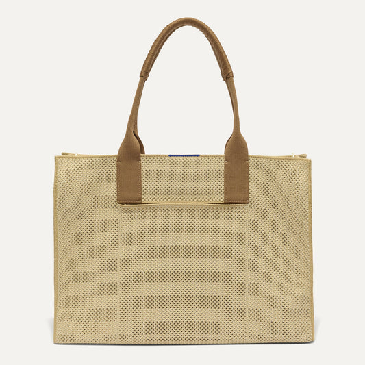 Rothy's The Classic Tote in Macadamia Open-Knit