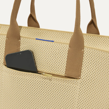 Rothy's The Classic Tote in Macadamia Open-Knit