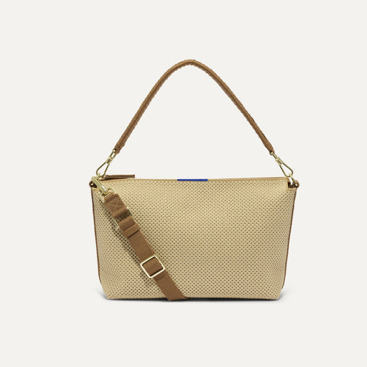 Rothy's The Daily Crossbody in Macadamia Open-Knit
